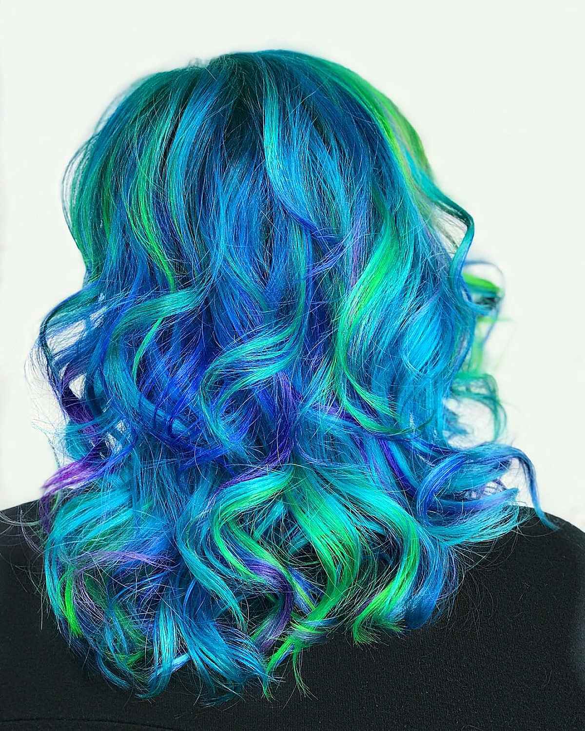 22 Hottest Mermaid Hair Color Ideas (Pictures for 2021)