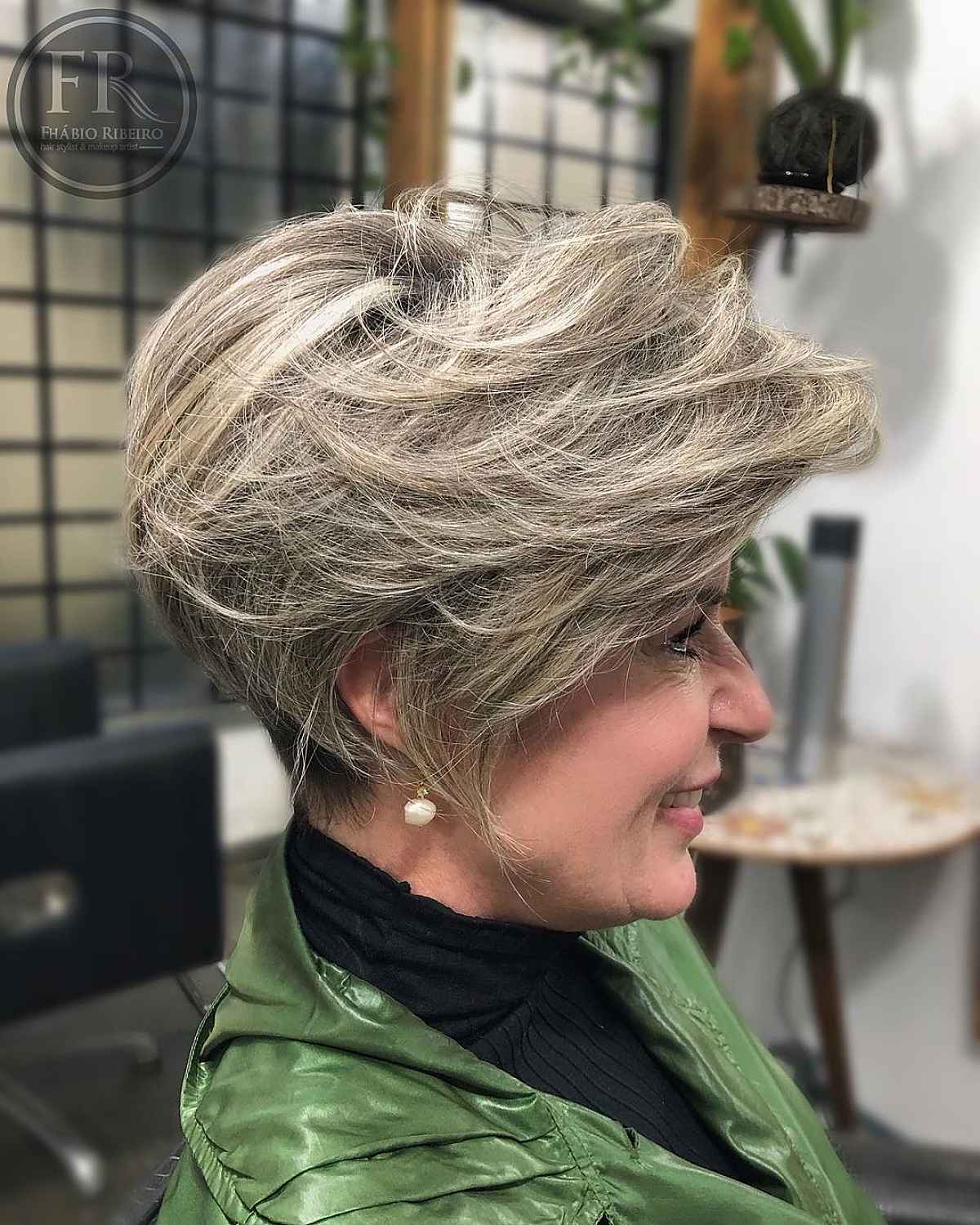 28 Easy and Stylish Short Bobs With Bangs for Women Over 60