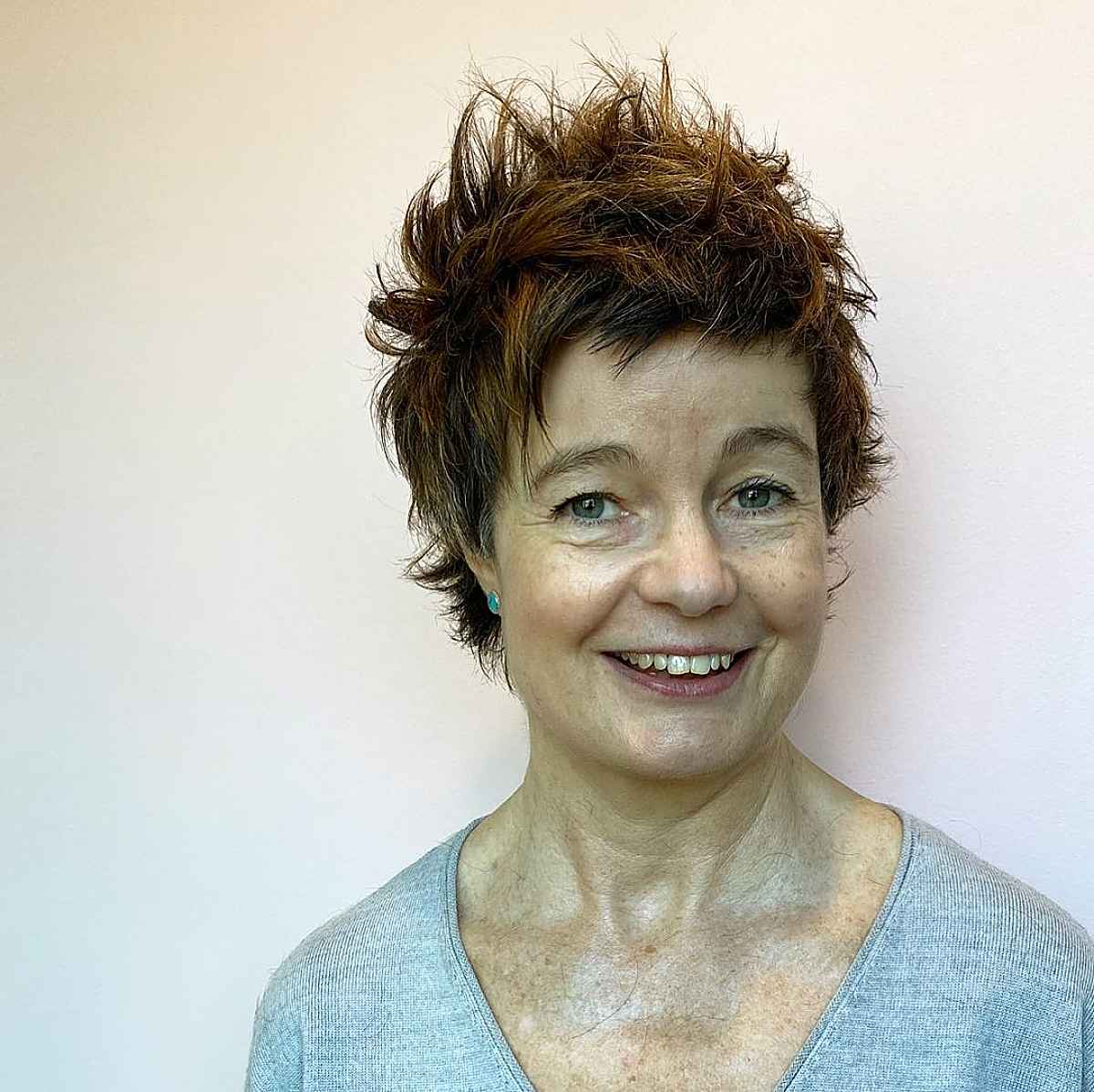 26 Short Spiky Haircuts for Women Over 60 with Sass