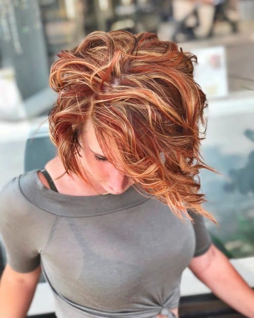 20 Hottest Red Hair with Blonde Highlights for 2021