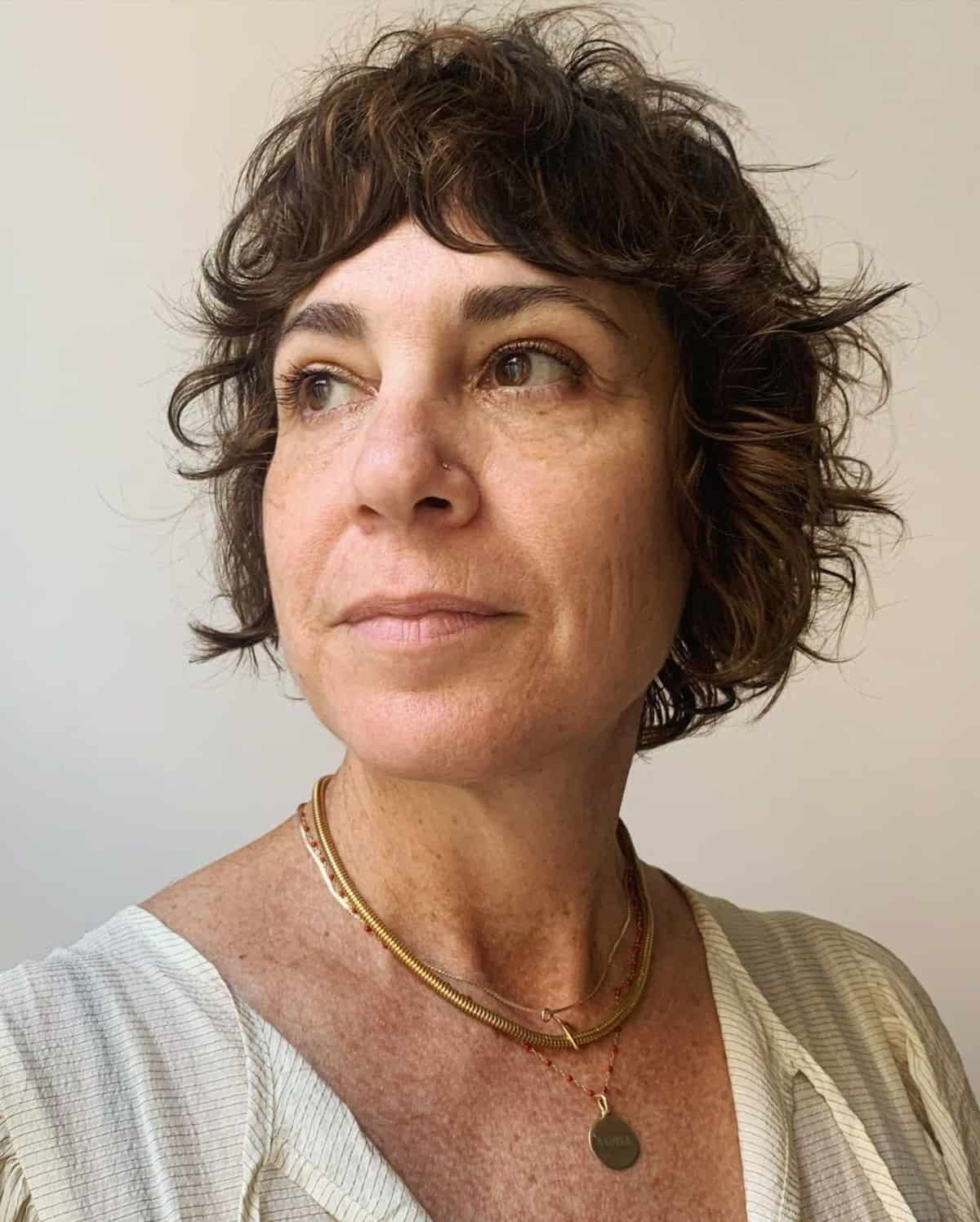 25 Short Shaggy Haircuts Women In Their 60s Can Totally Pull Off
