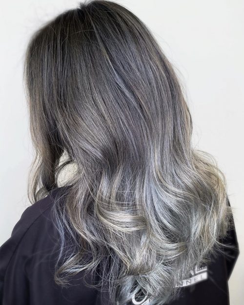 Found: 33 Prettiest Ways to Have Dark Hair with Blonde Highlights