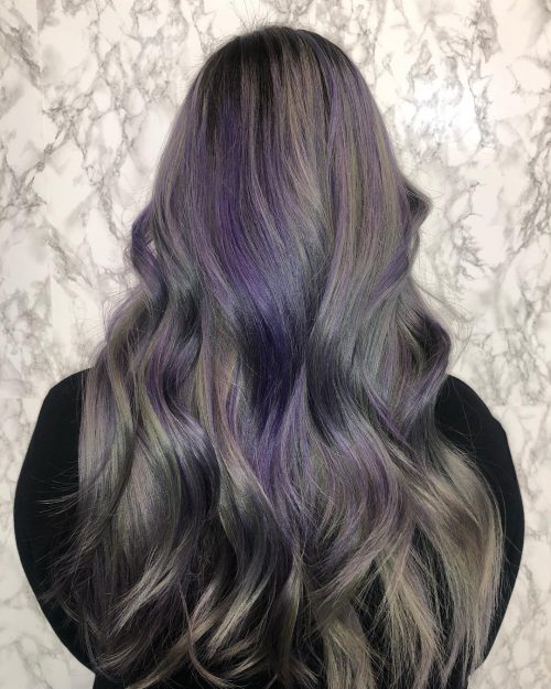 24 Purple Highlights Trending in 2021 to Show Your Colorist