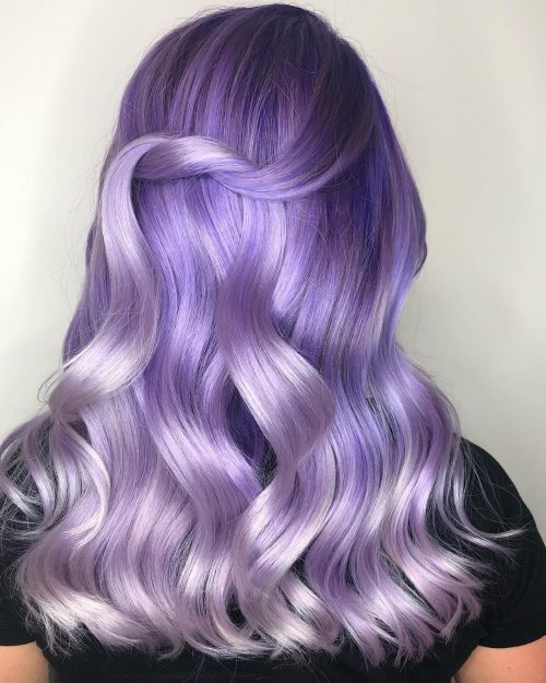 25 Prettiest Lilac Hair Color Ideas for All Women in 2021