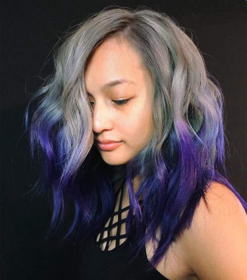22 Stunning Purple Ombre Hair Color Ideas for 2021