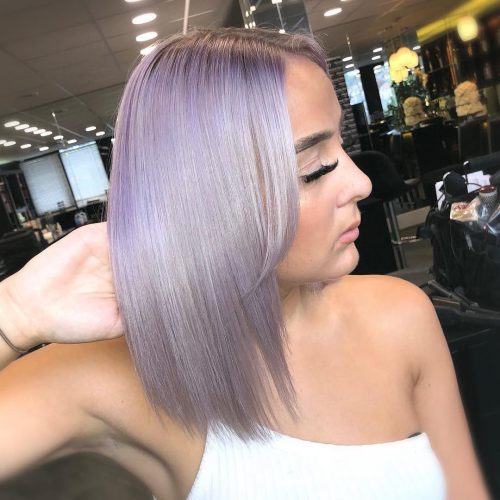 25 Prettiest Lilac Hair Color Ideas for All Women in 2021