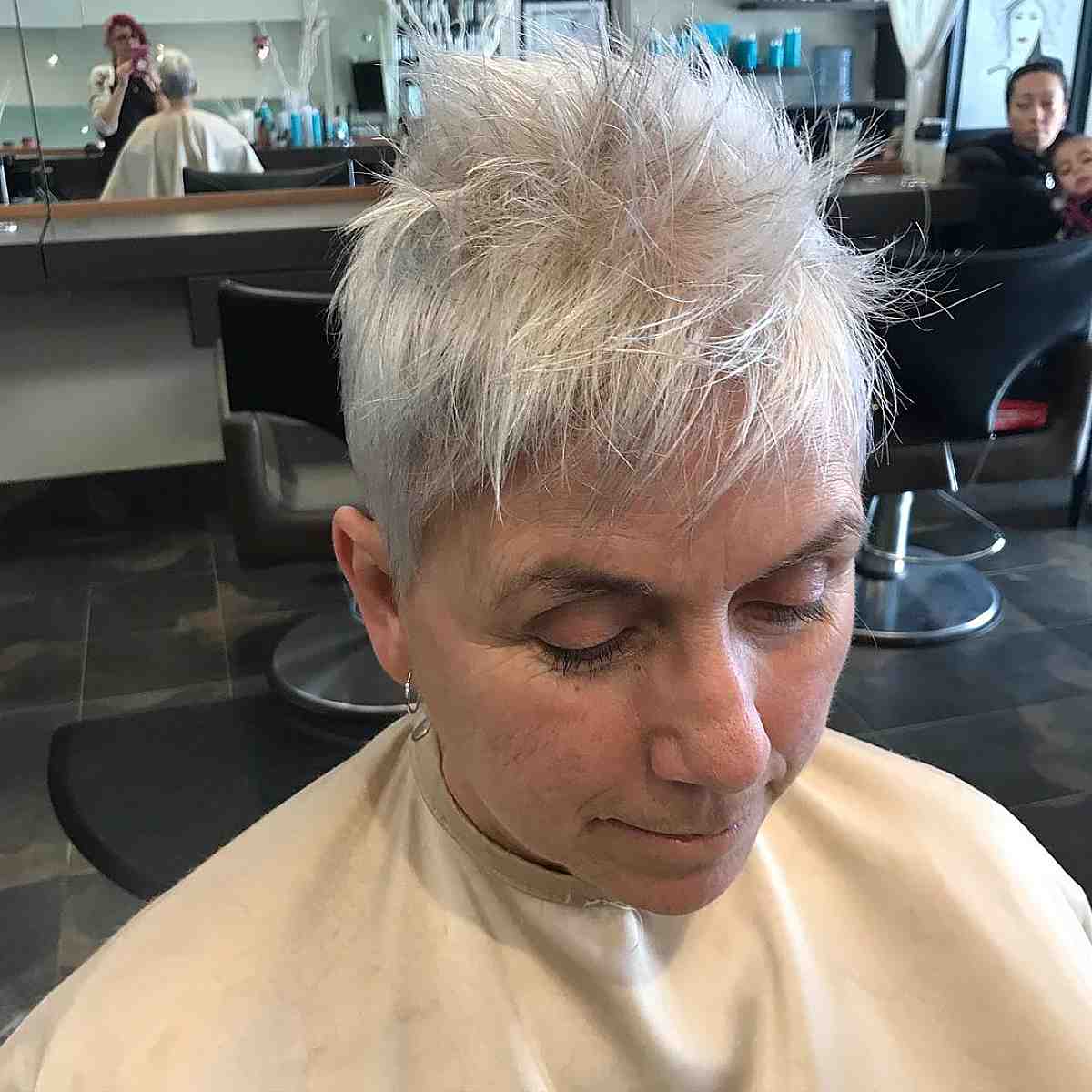 26 Short Spiky Haircuts for Women Over 60 with Sass