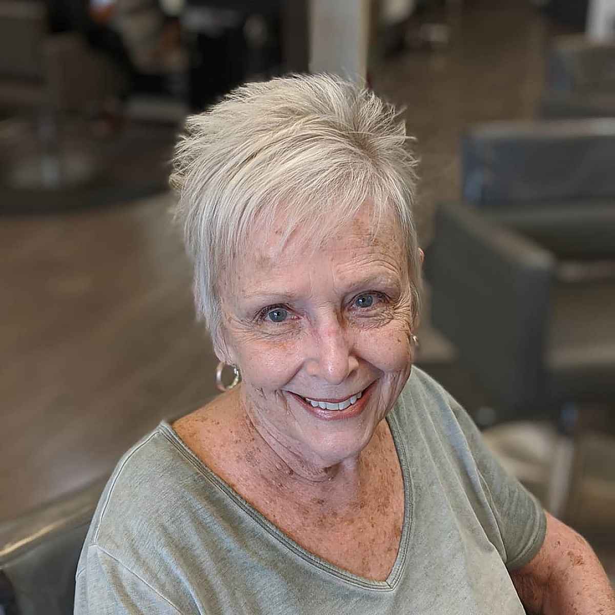 26 Short Spiky Haircuts for Women Over 60 with Sass