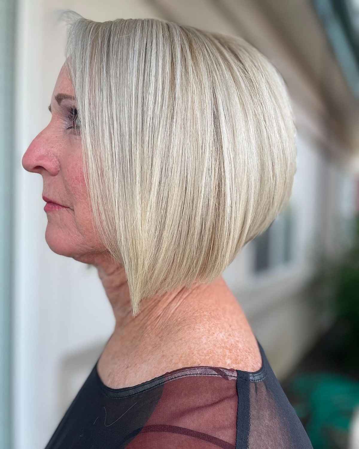 26 Low-Maintenance Bob Haircuts for Women Over 60 with Style