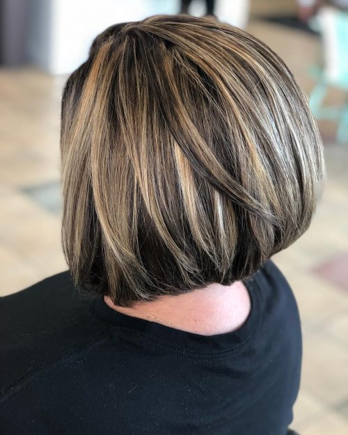 Top 25 Black Hair with Blonde Highlights Ideas in 2021