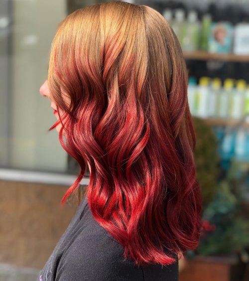 21 Coolest Reverse Ombre Hair Color Ideas for 2021