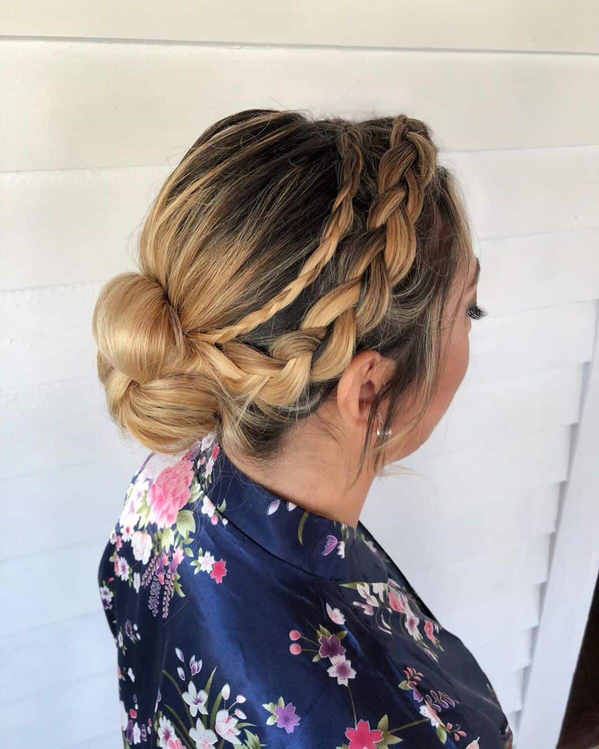 16 Gorgeous Braided Bun Hairstyle Ideas That Are Easy to Do