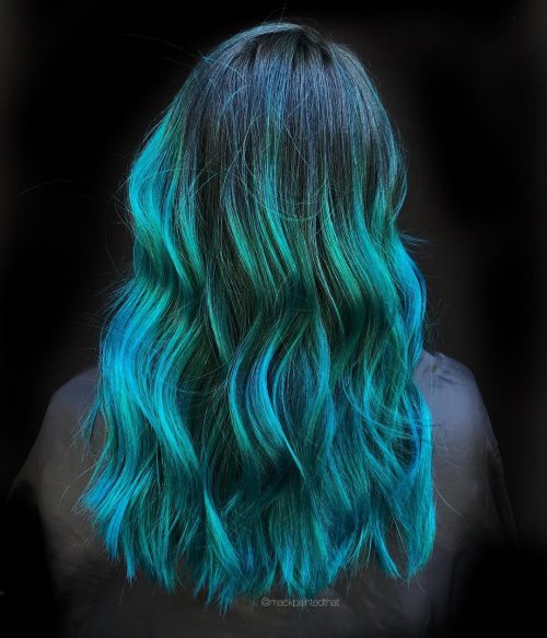 22 Incredible Teal Hair Color Ideas Trending in 2021