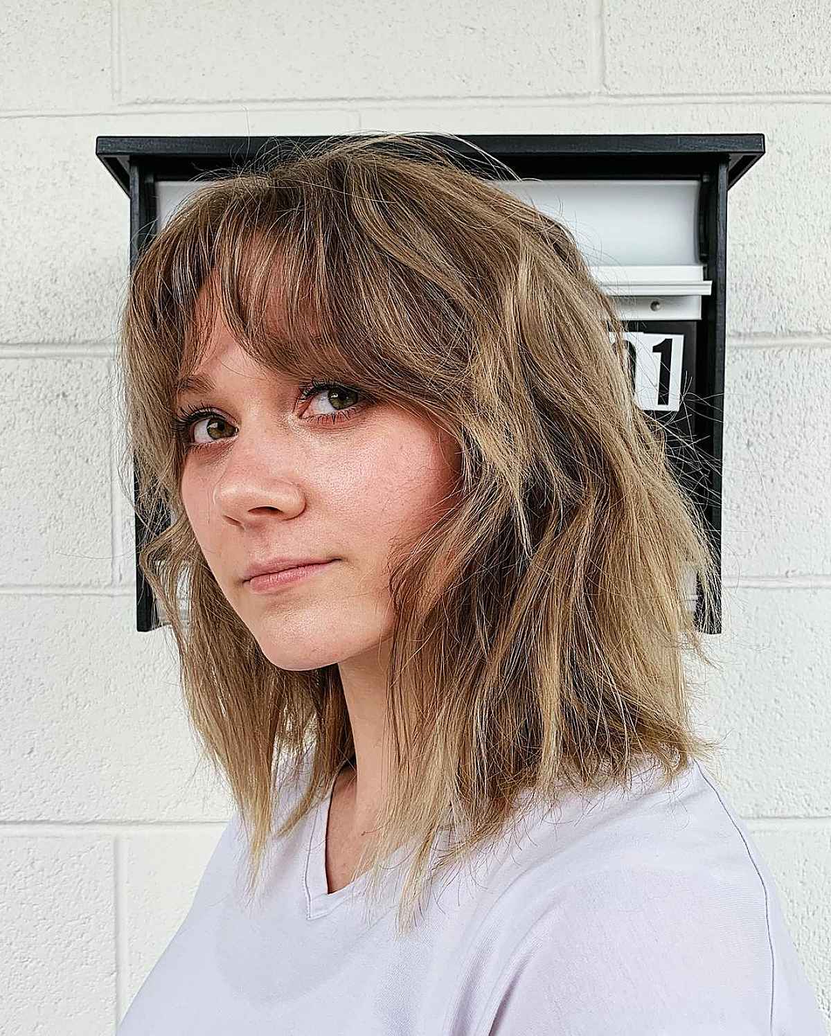 26 Best Ways to Pair a Long Bob with Curtain Bangs