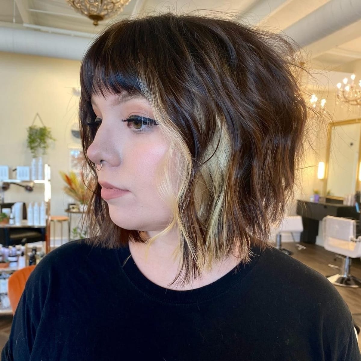 22 Edgy Choppy Bob Haircuts for an Adventurous New Look