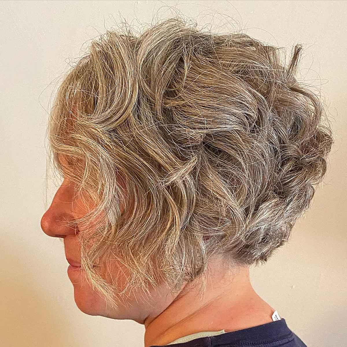 28 Easy and Stylish Short Bobs With Bangs for Women Over 60