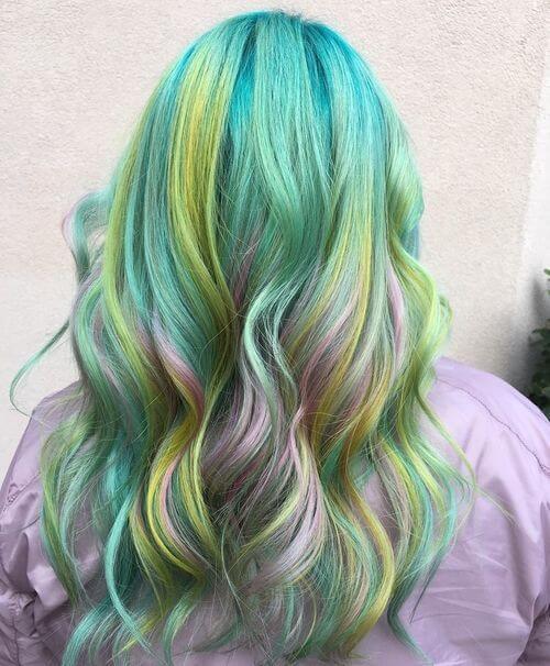 33 Photos of Rainbow Hair Ideas to Consider for 2021