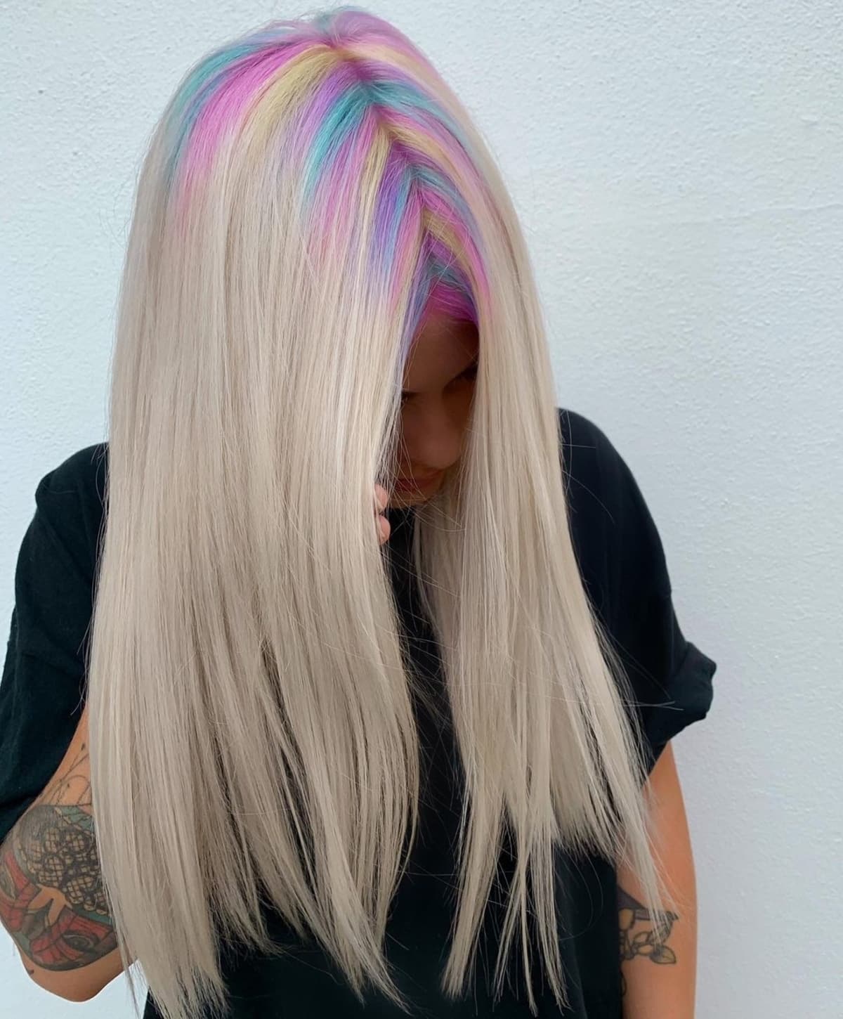 33 Photos of Rainbow Hair Ideas to Consider for 2021
