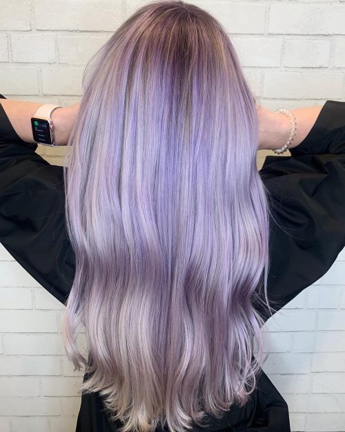 28 Best Light Purple Hair Colors Trending in 2021