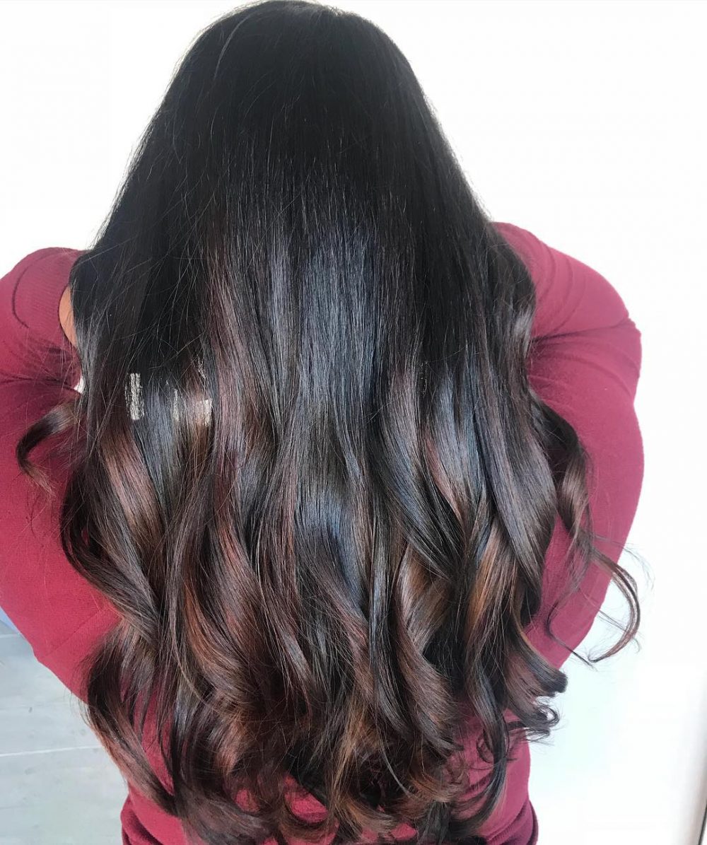 23 Flattering Dark Hair Colors for Every Skin Tone