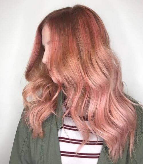 24 Best Rose Gold Hair Color Ideas for Stylish Women