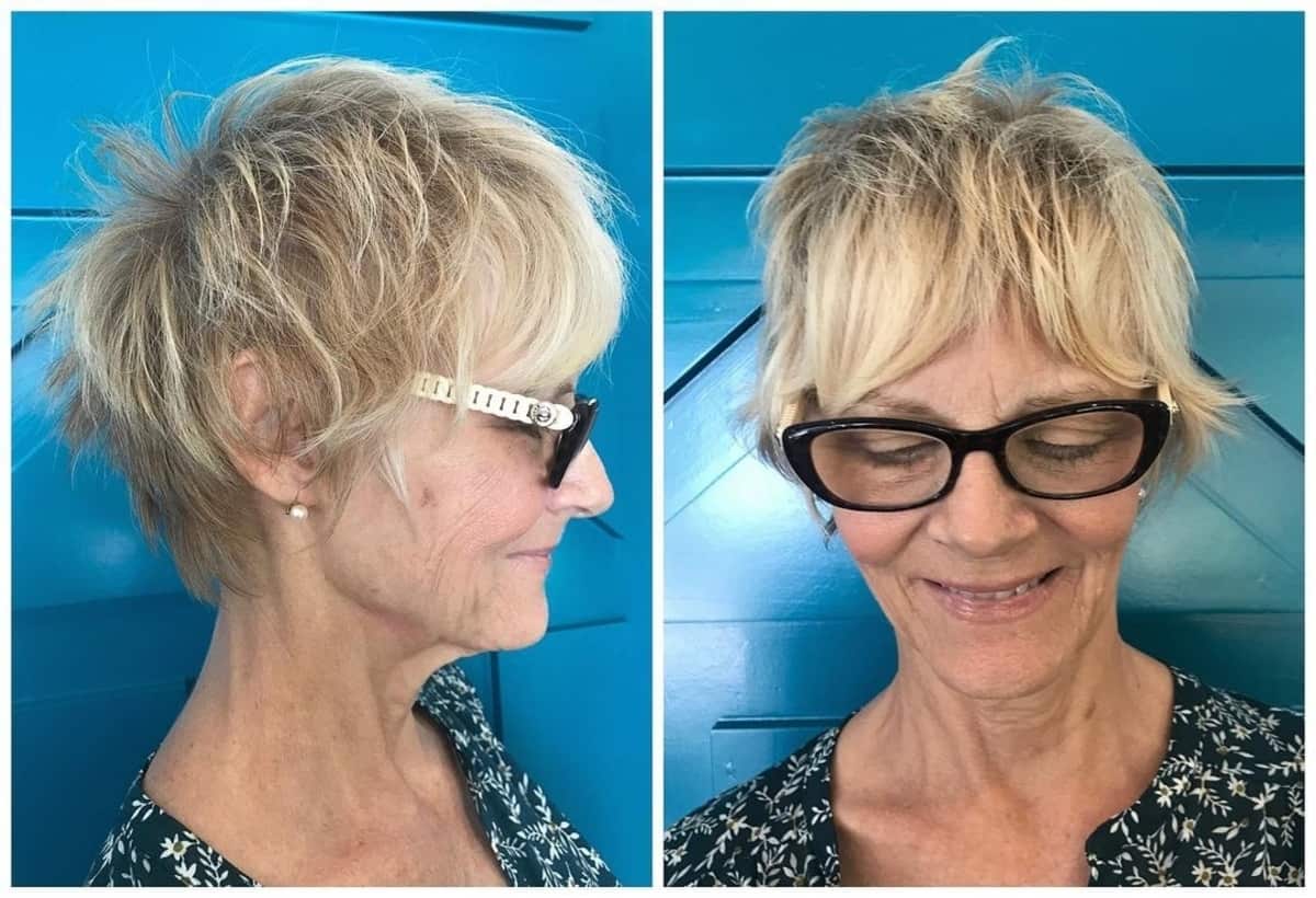26 Ultra-Flattering Hairstyles for Women Over 70 with Glasses