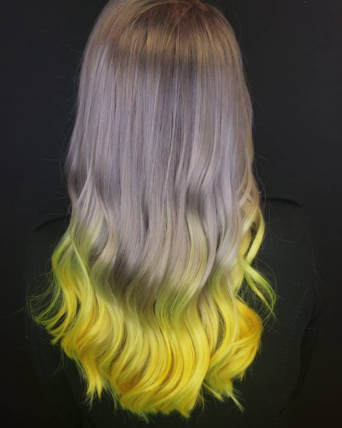 21 Surprisingly Trendy Yellow Hair Color Ideas in 2021
