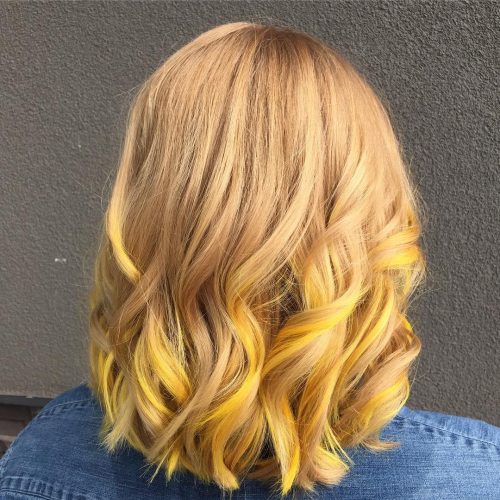 21 Surprisingly Trendy Yellow Hair Color Ideas in 2021