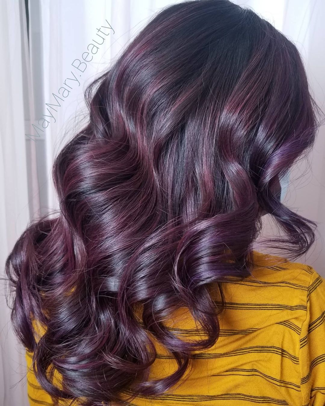 23 Dark Purple Hair Color Ideas for Women Trending in 2021