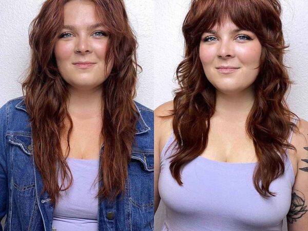 26 Slimming Hairstyles for Women with Full Faces (for Plus-Sized Women)