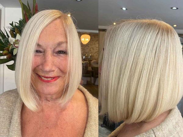 15 Stylish & Easy Medium-Length Hairstyles for Ladies in Their 60s