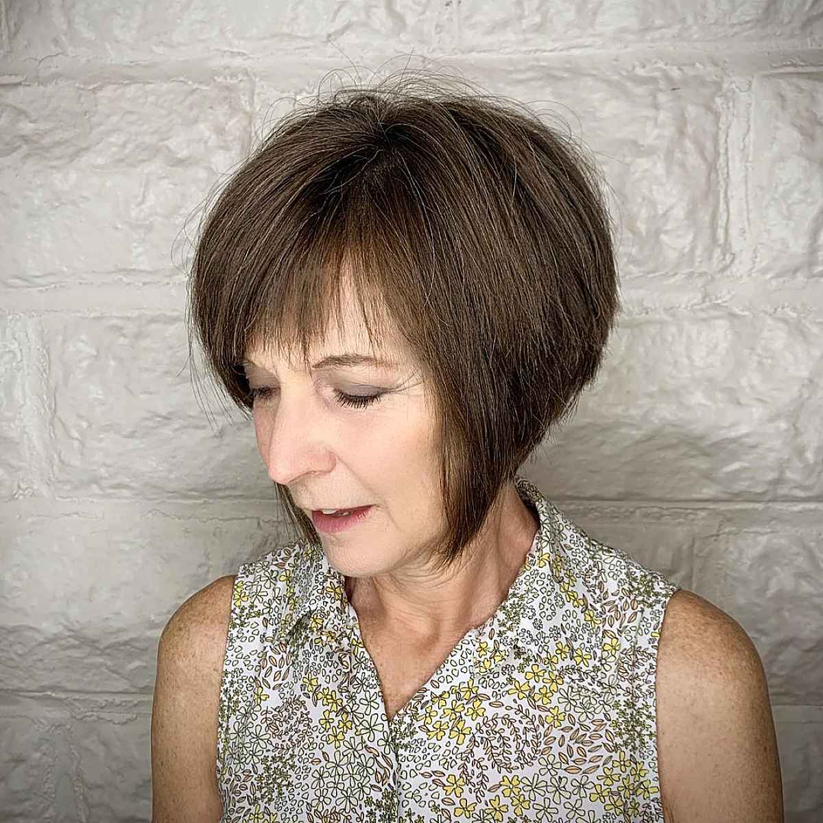 15 Angled Bobs for Women Over 60 Who Want a Chic Look