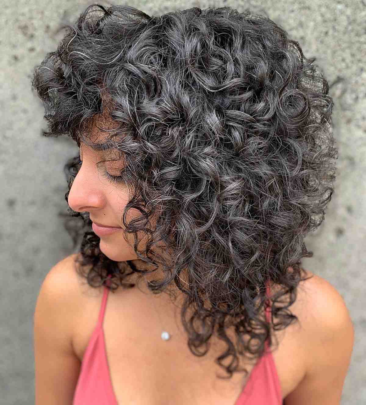 15 Trendiest Curly, Shaggy Lob Haircuts for Curly-Haired Women