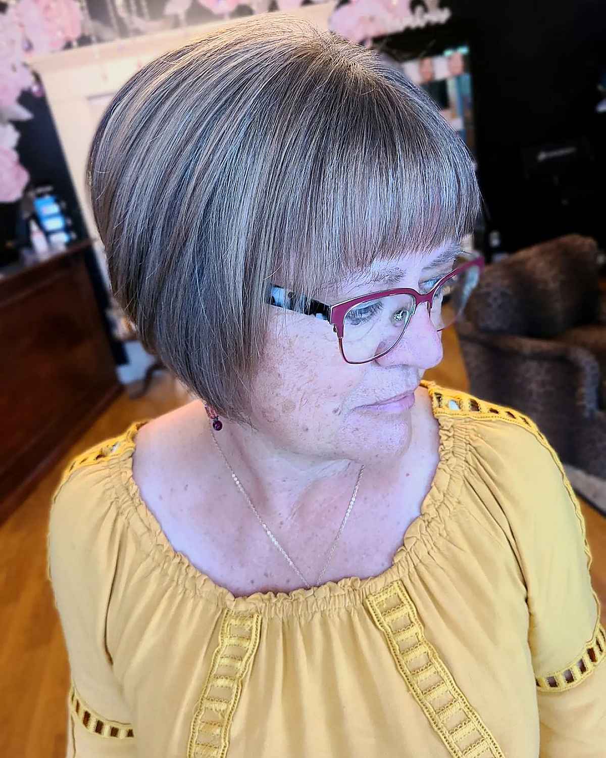 15 Angled Bobs for Women Over 60 Who Want a Chic Look