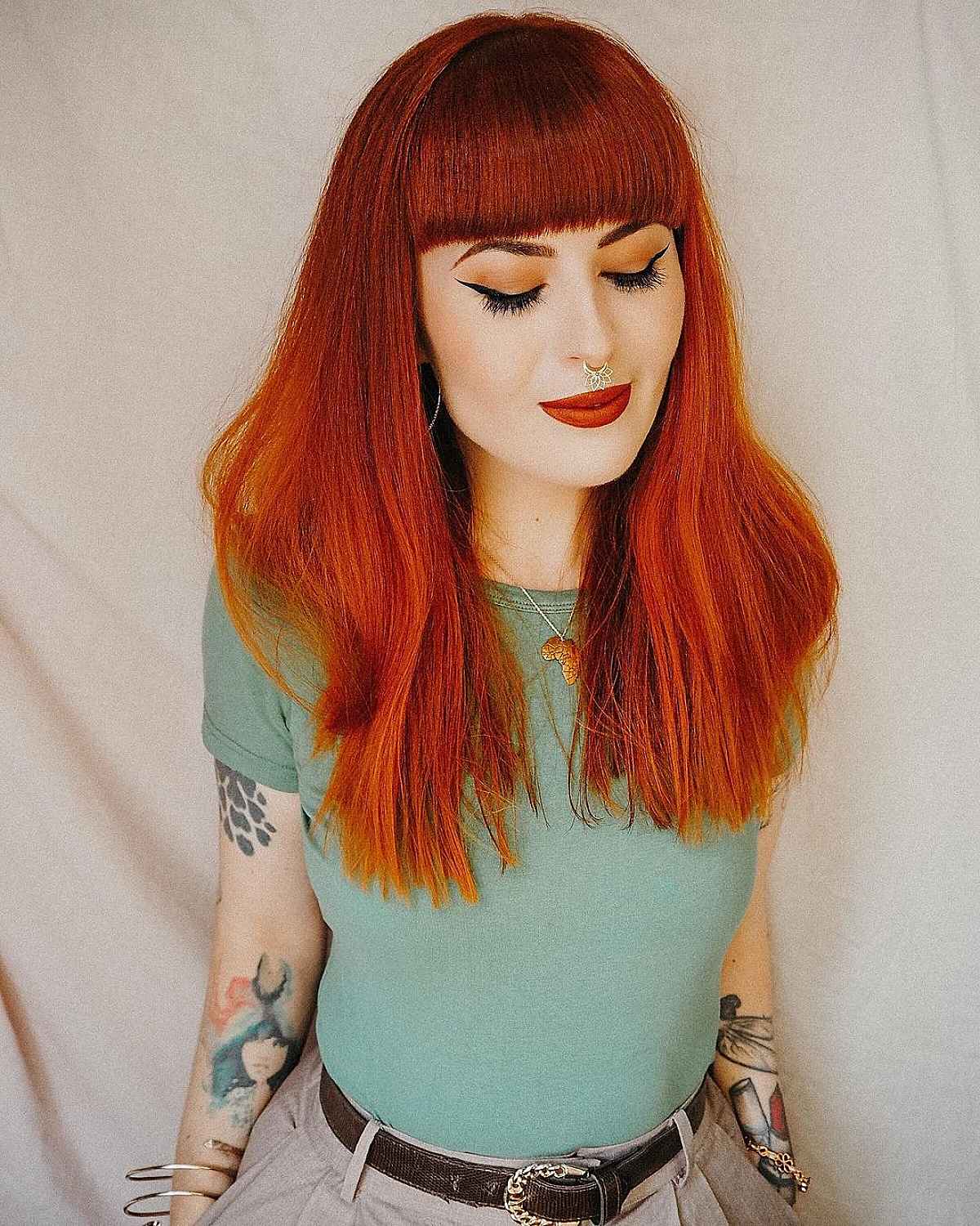15 Flattering Ways to Wear Bangs for Square Face Shapes