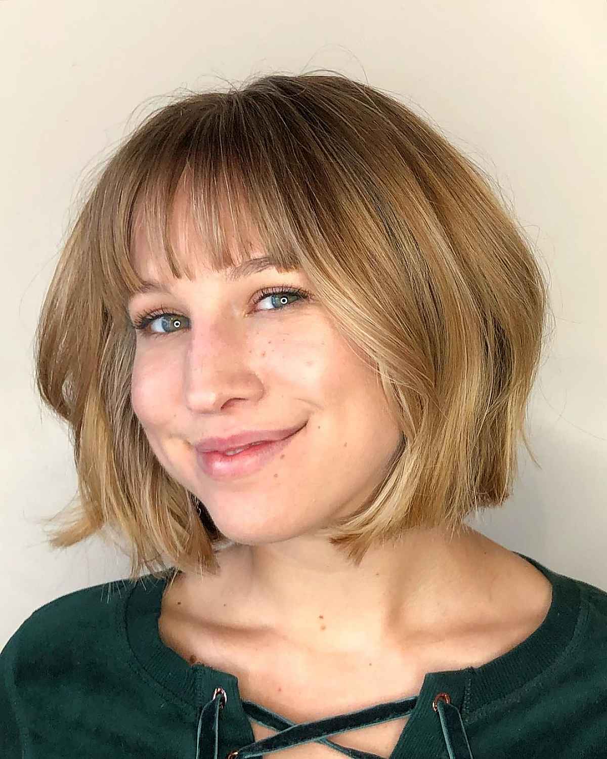 15 Remarkable Chin-Length Bob with Bangs to Consider for Your Next Cut