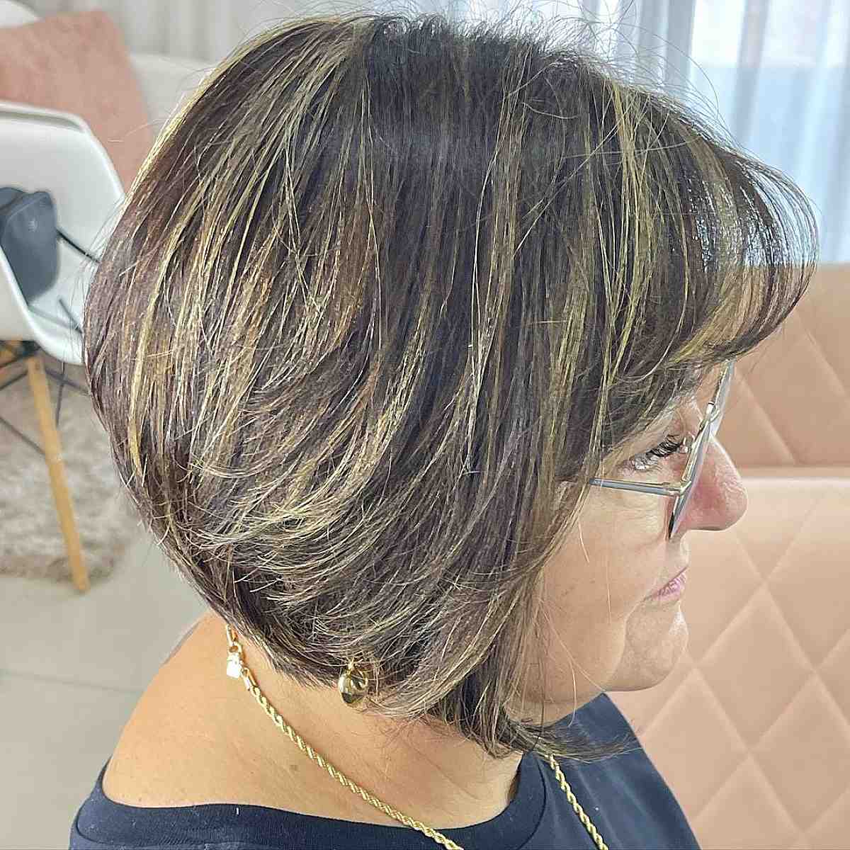 26 Flattering Hairstyles for Women Over 60 with Glasses