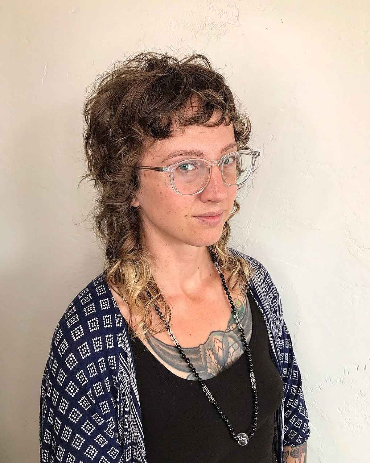26 Modern Mullet Hairstyles for Girls with Curly Hair
