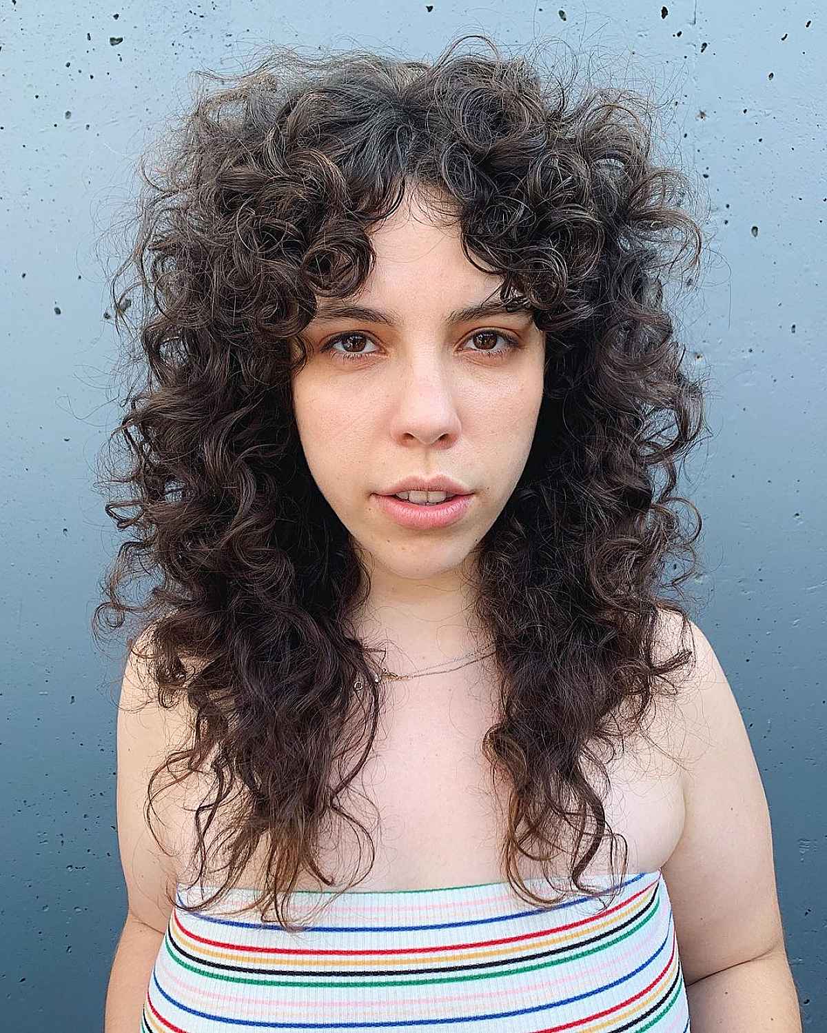 28 Stunning Curly Shag Haircuts for Trendy, Curly-Haired Girls