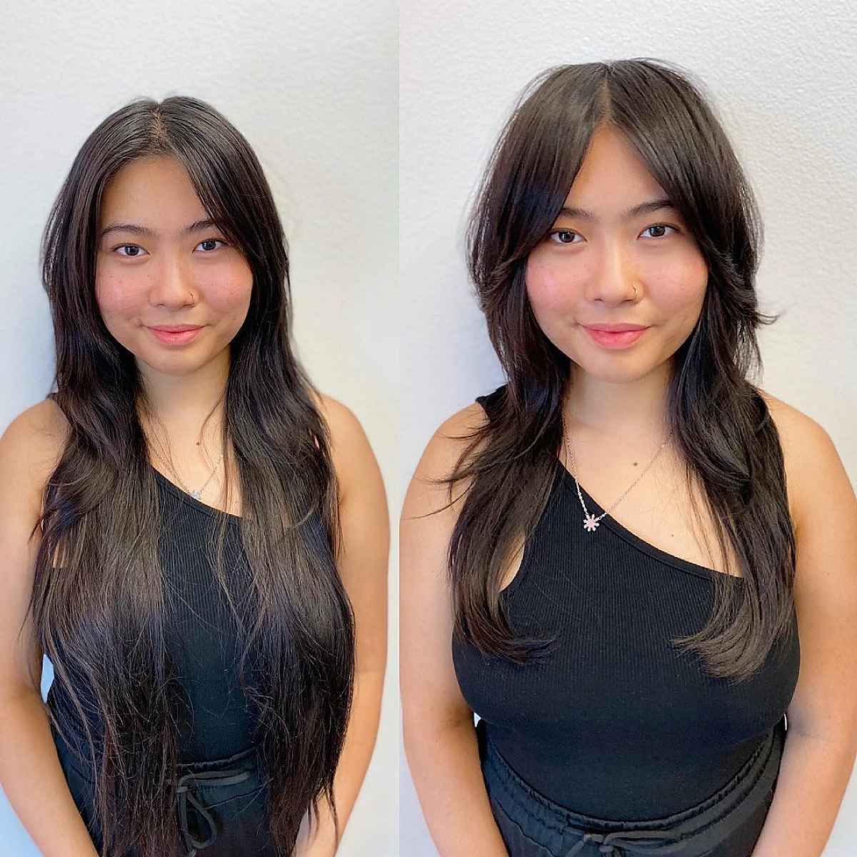 26 Best Ways to Wear Curtain Bangs for a Round Face