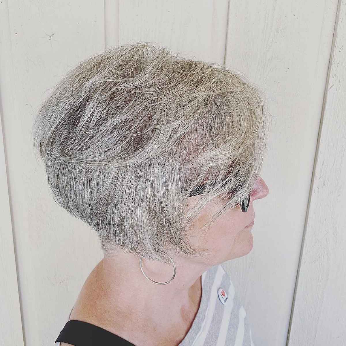 26 Flattering Hairstyles for Women Over 60 with Glasses