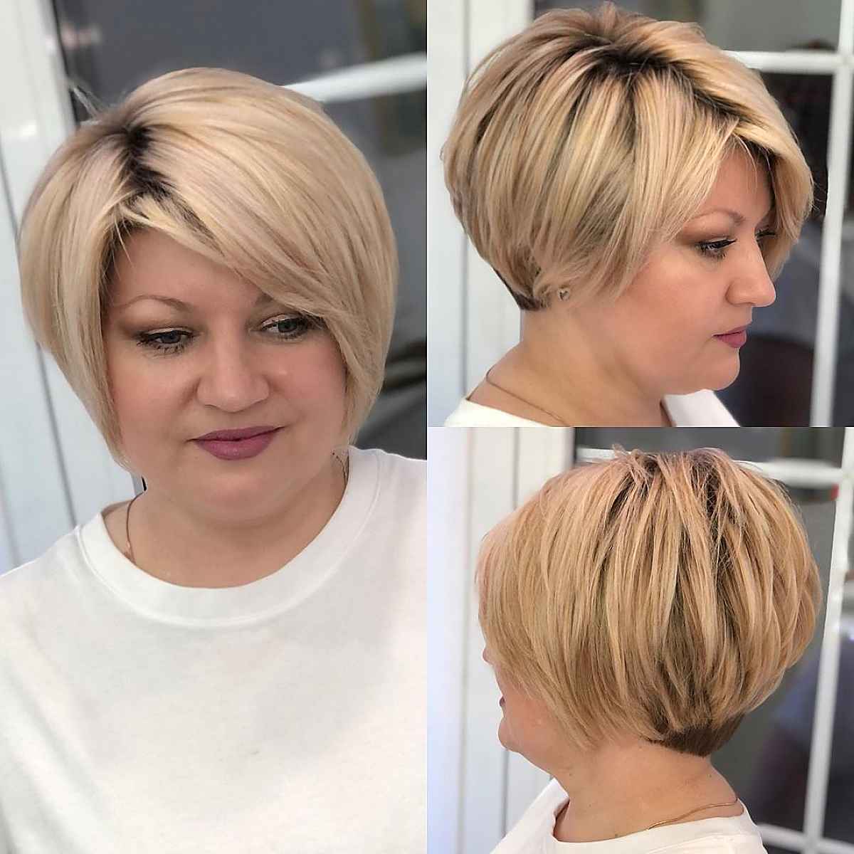 26 Slimming Hairstyles for Women with Full Faces (for Plus-Sized Women)