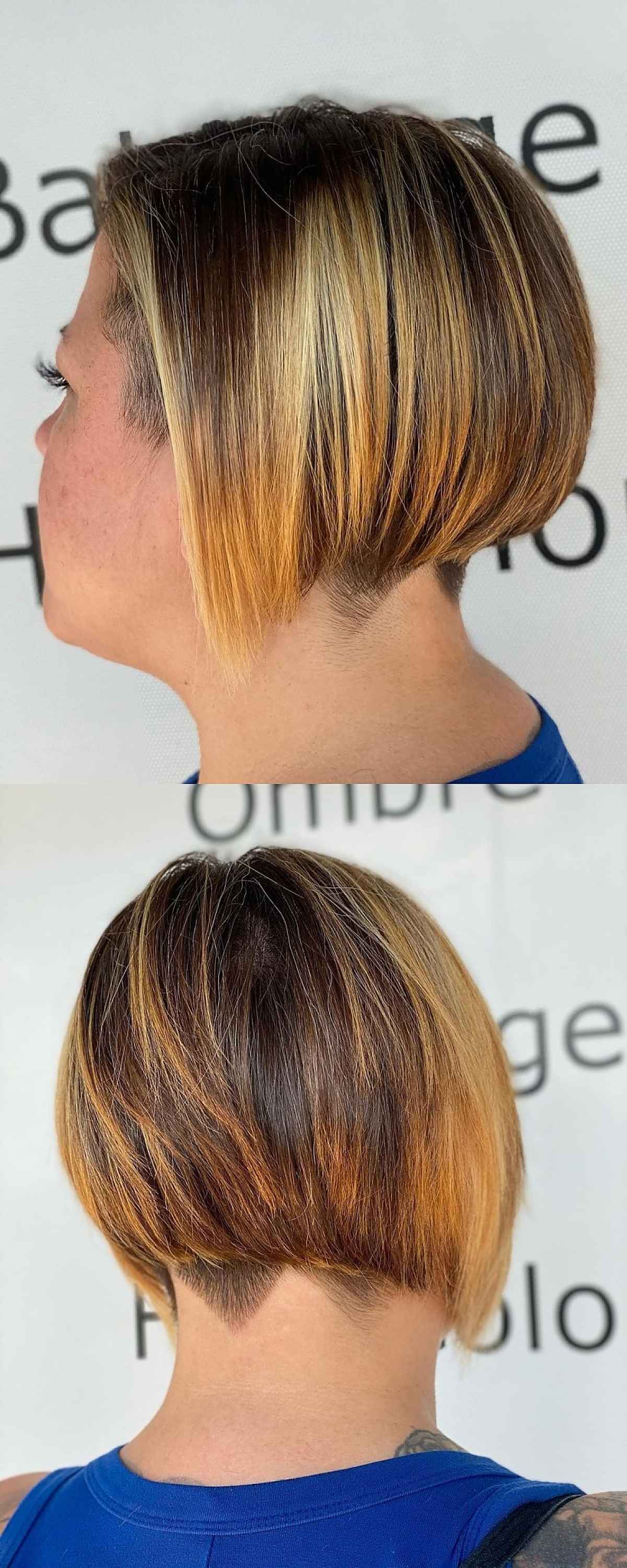 15 Chic Ways to Get a Stacked Bob with An Undercut