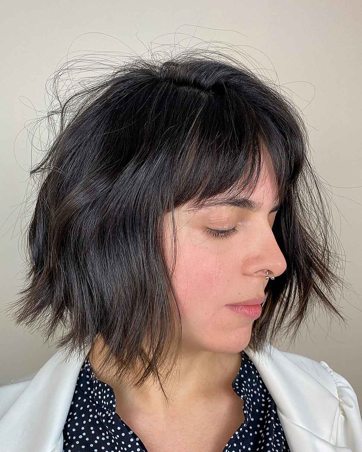 15 Cutest Chin-Length Layered Bobs for a Fresh, Short Look