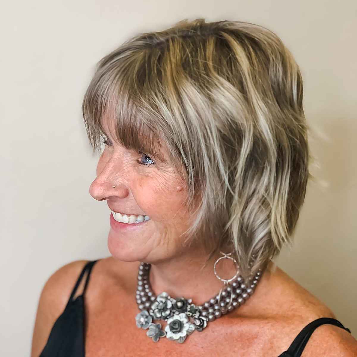 26 Stylish Wash-and-Wear Haircuts for Women Over 60 Short On Time