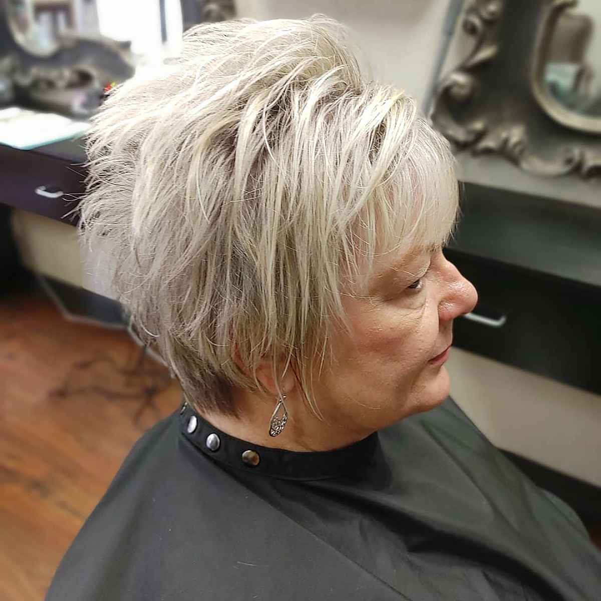 15 Edgy Hairstyles for Women Over 70 with Sass