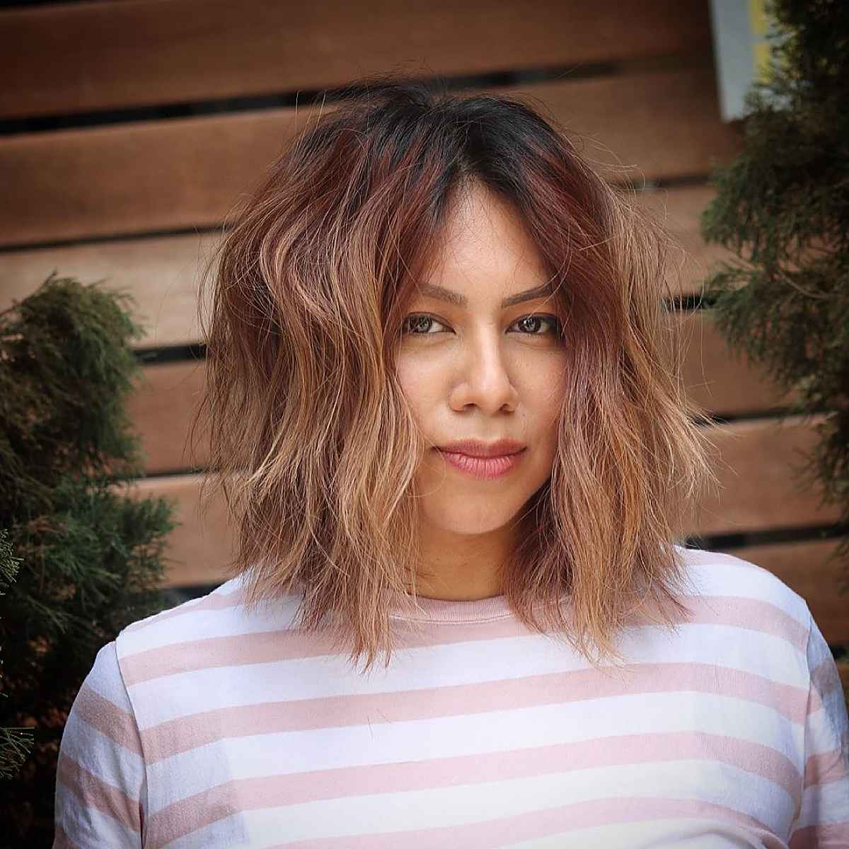 15 Flattering Long Bob Haircuts for Women with Full and Round Faces