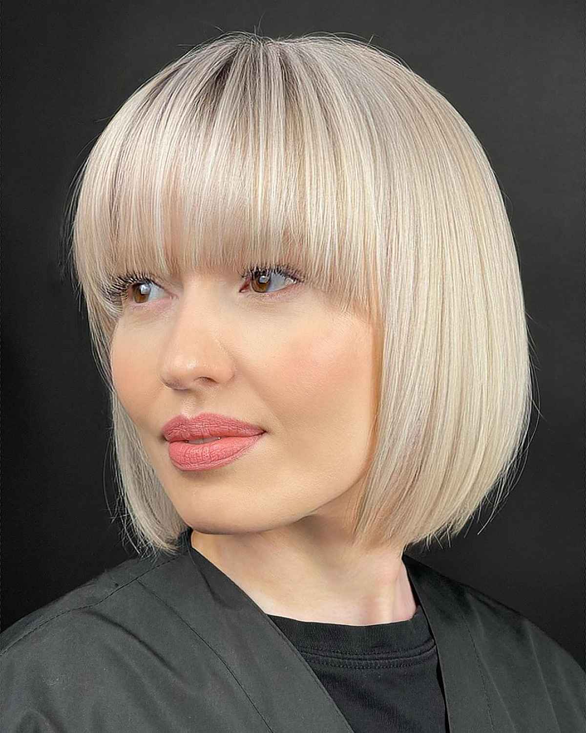 15 Flattering Ways to Wear Bangs for Square Face Shapes