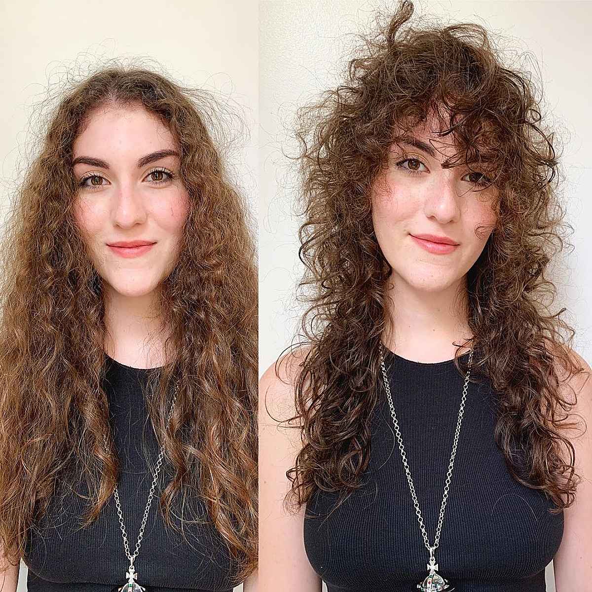 28 Stunning Curly Shag Haircuts for Trendy, Curly-Haired Girls