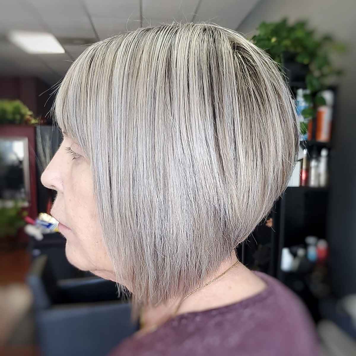 15 Angled Bobs for Women Over 60 Who Want a Chic Look